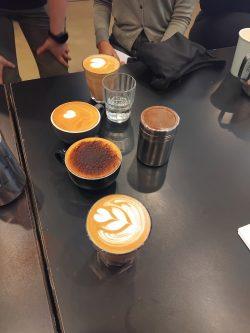 Made by You Attended a coffee workshop and created coffee art.  