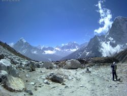 Stopped for this stunning view on the way to Base Camp