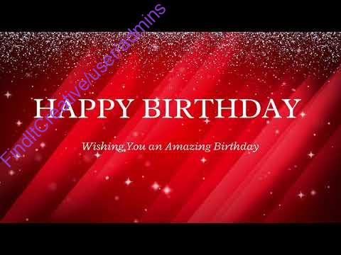 Our latest Birthday Background Banner.  No Music and 1 hour long